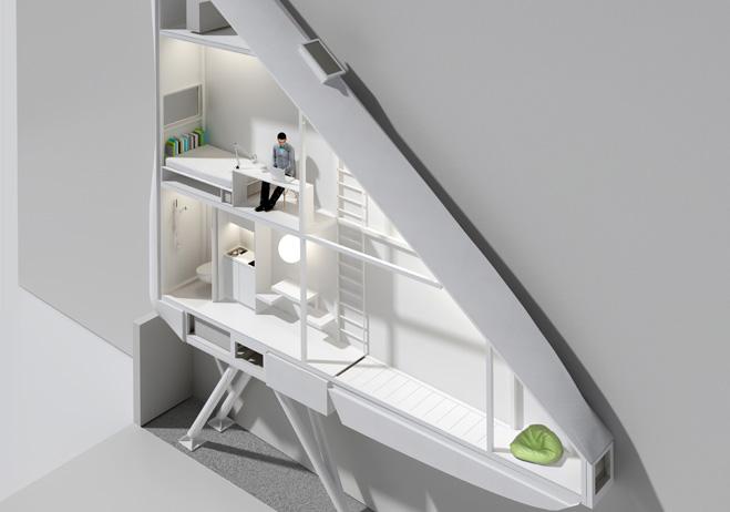 La casa mas angosta del mundo.